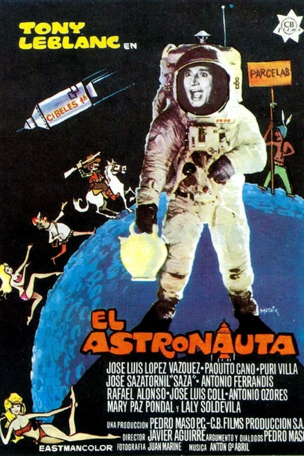 El astronauta Plakat