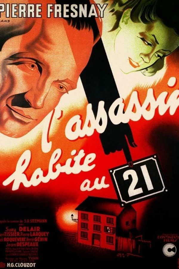 Morderen bor i nr. 21 Plakat