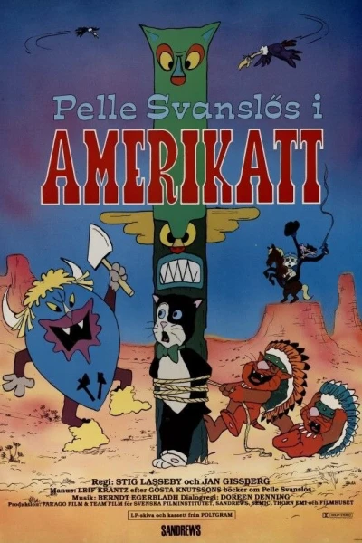 Pelle Svansløs i Amerikatt