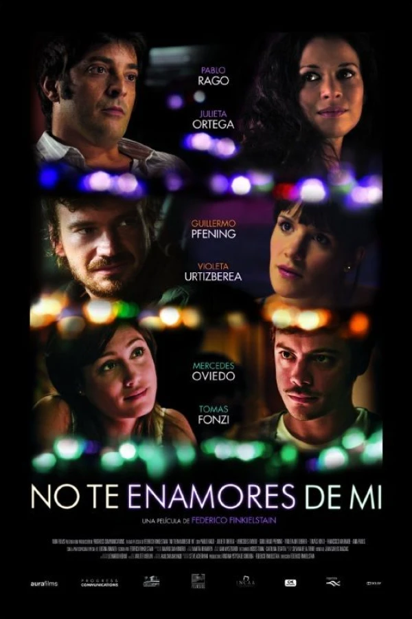 No te enamores de mí Plakat