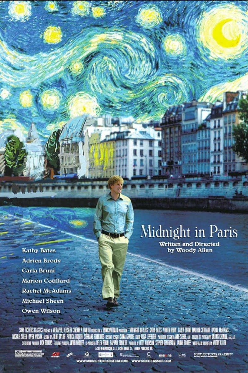 Midnight in Paris Plakat