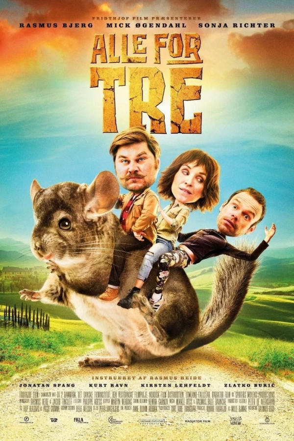 Three Heists and a Hamster Plakat