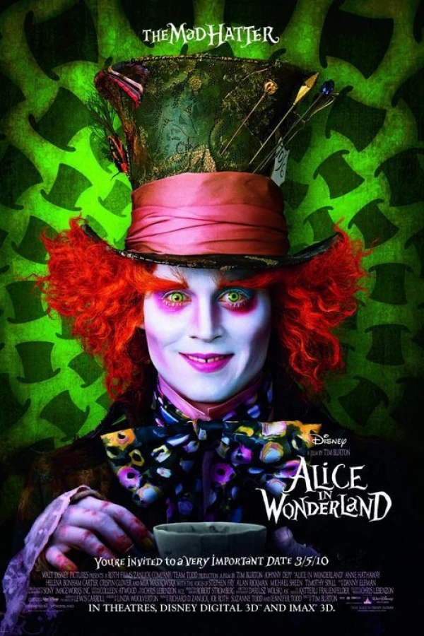 Alice In Wonderland Plakat