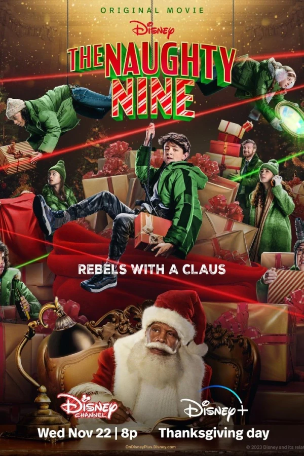 The Naughty Nine Plakat