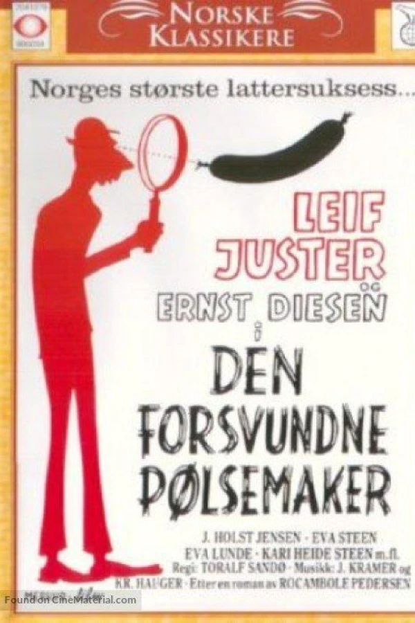 Den forsvundne pølsemaker Plakat