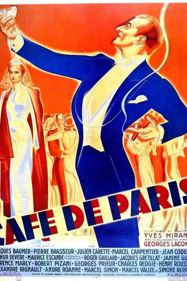 Café de Paris Plakat