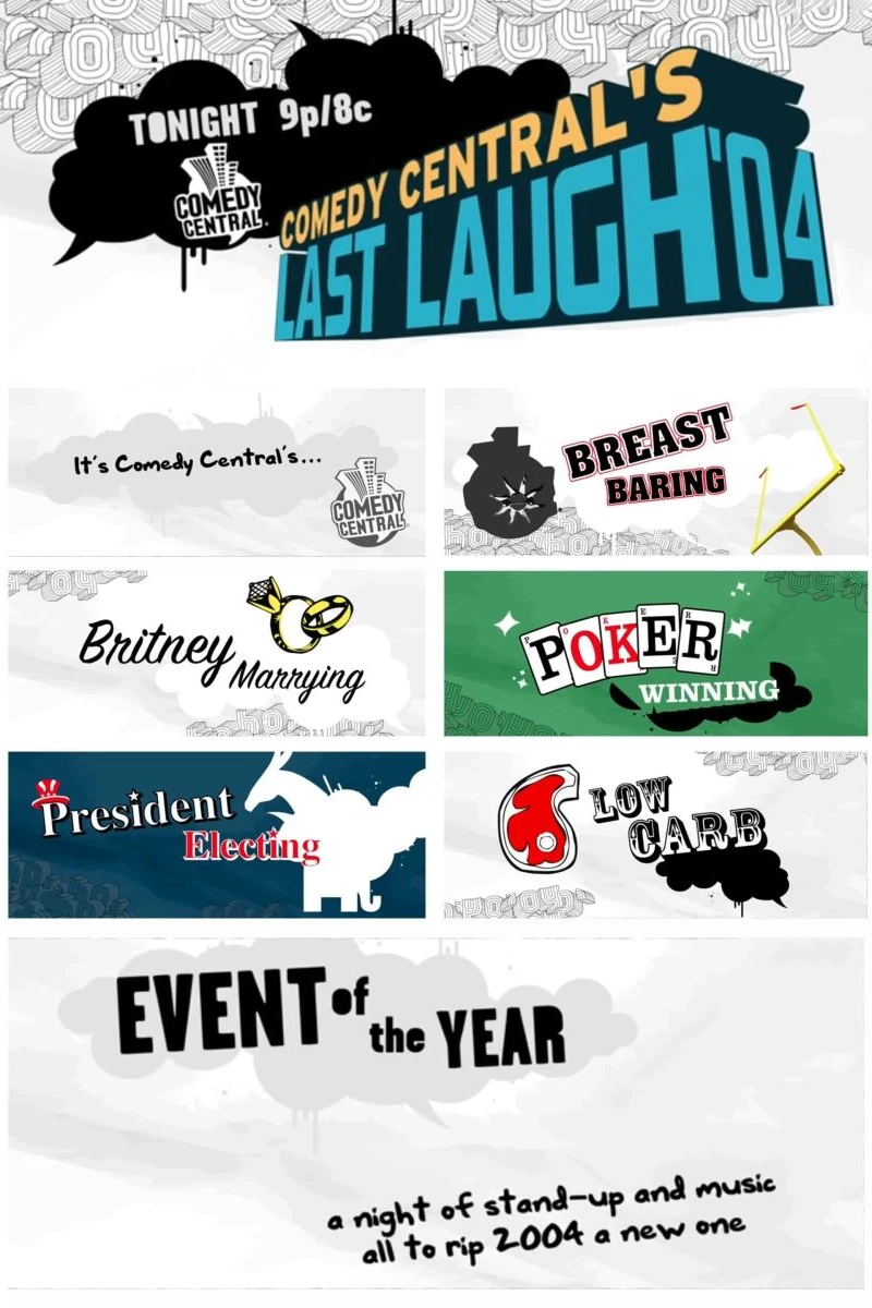 Last Laugh '04 Plakat