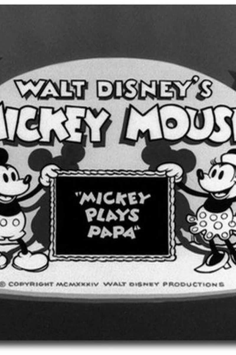 Mickey Plays Papa Plakat