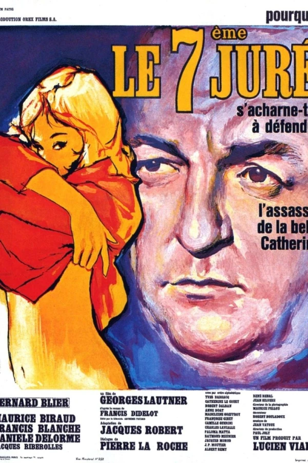 Le septième juré Plakat