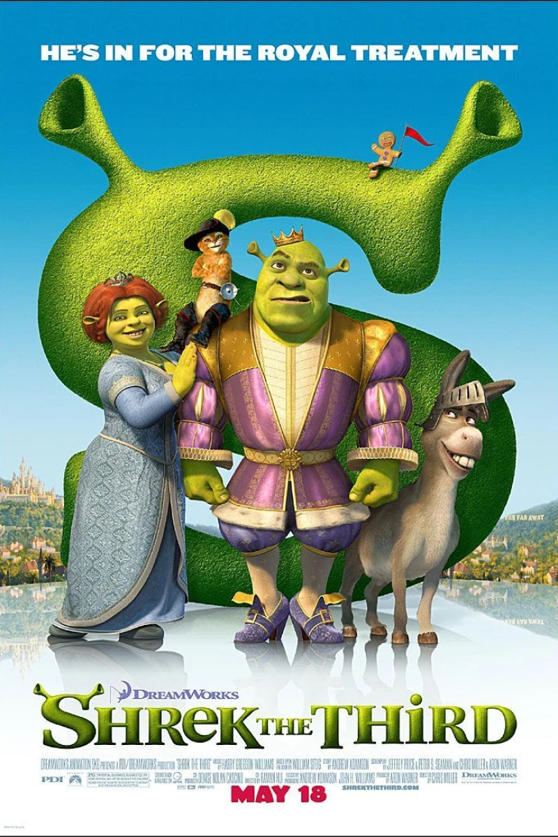 Shrek den tredje Plakat