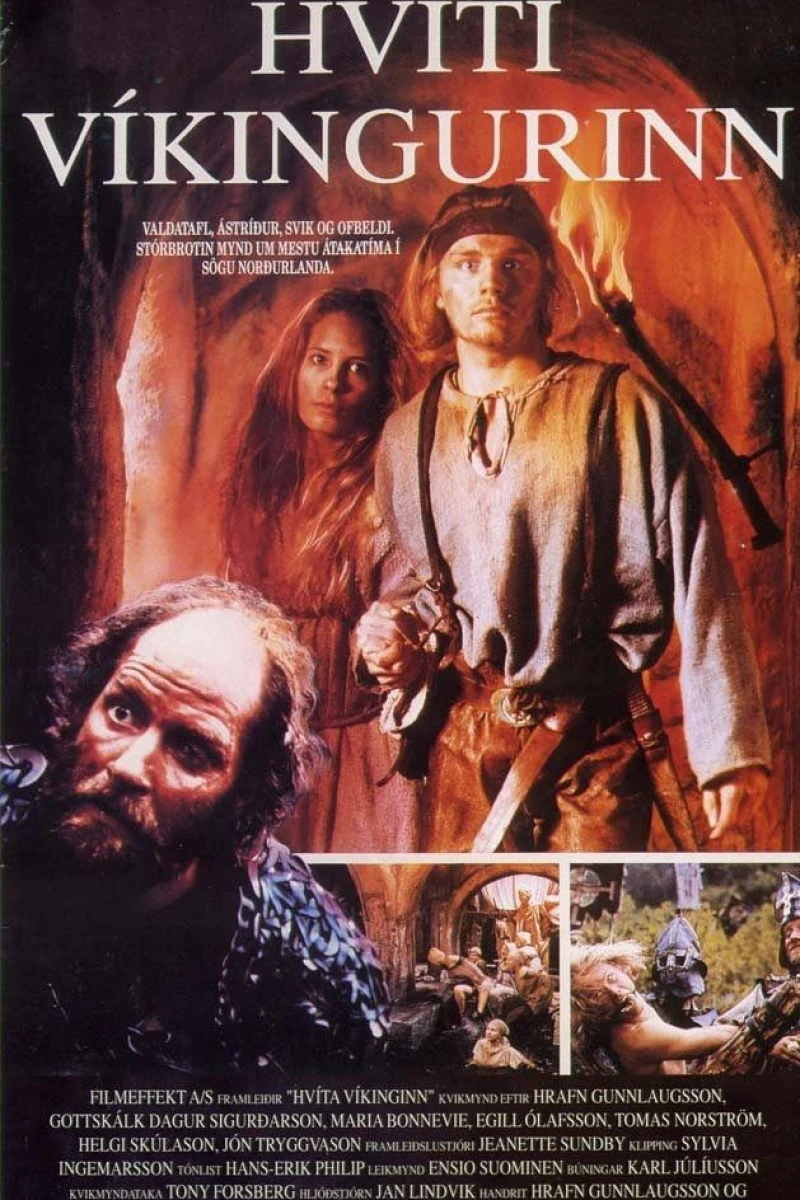 Den hvite viking Plakat