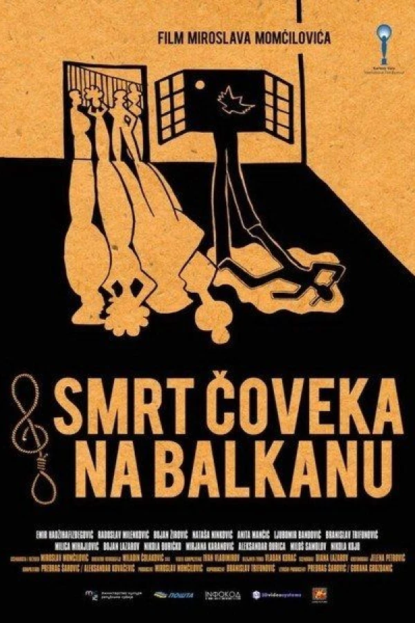 Death of a Man in the Balkans Plakat