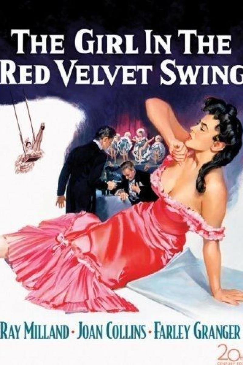 The Girl in the Red Velvet Swing Plakat