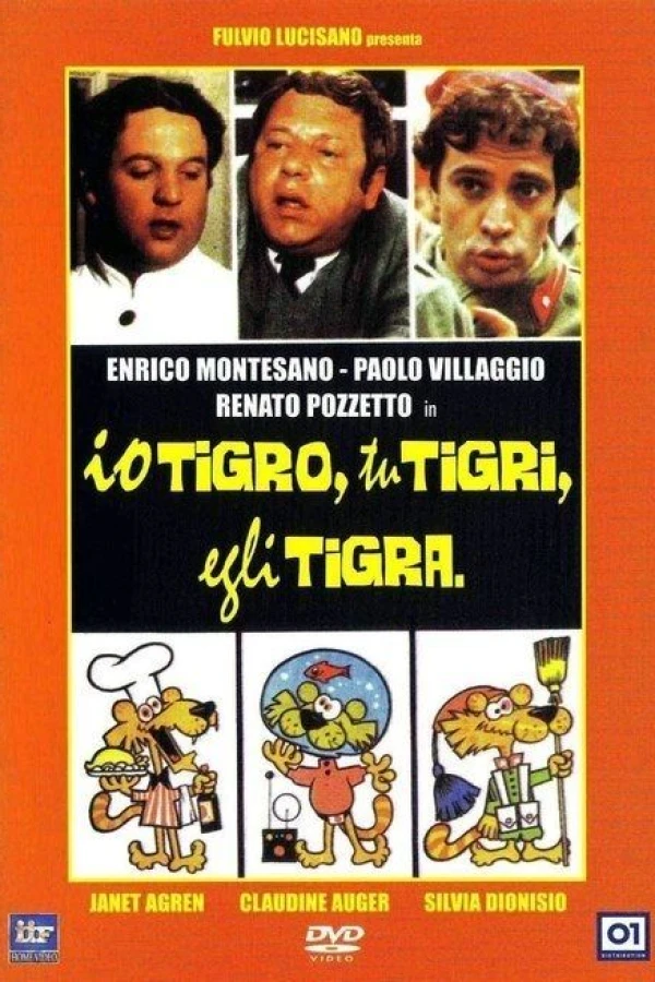 Io tigro, tu tigri, egli tigra Plakat