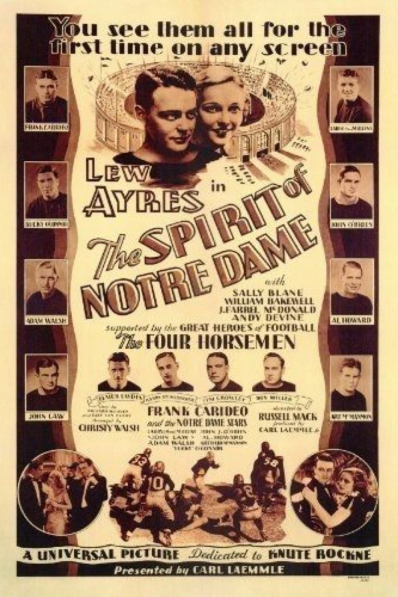 The Spirit of Notre Dame Plakat