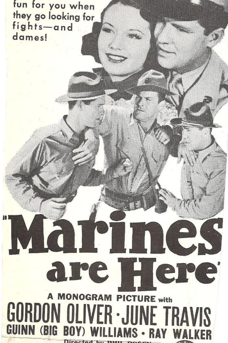 The Marines Are Here Plakat