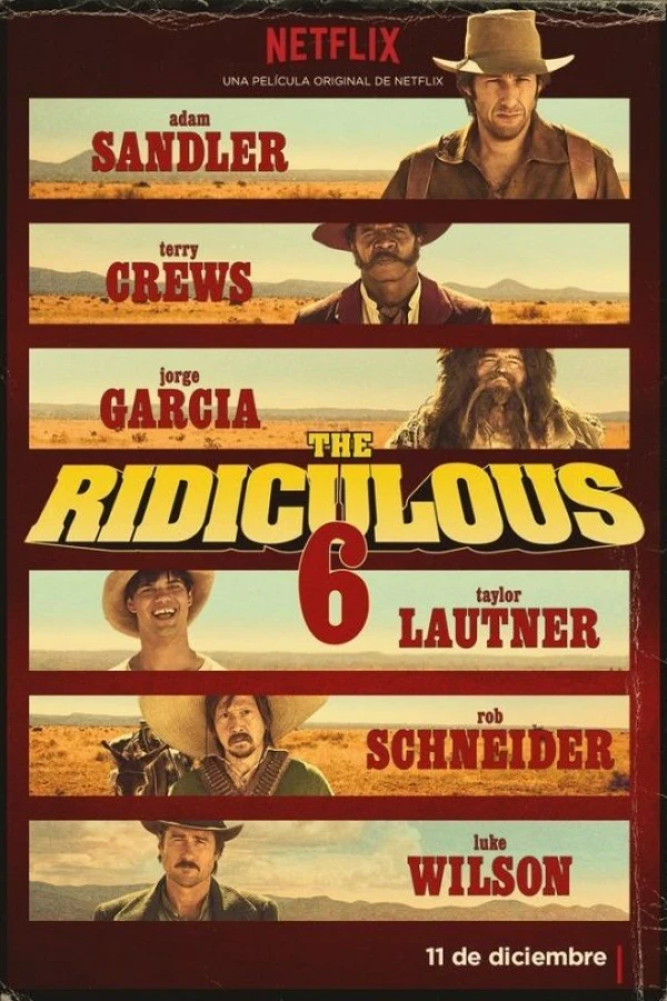 The Ridiculous 6 Plakat